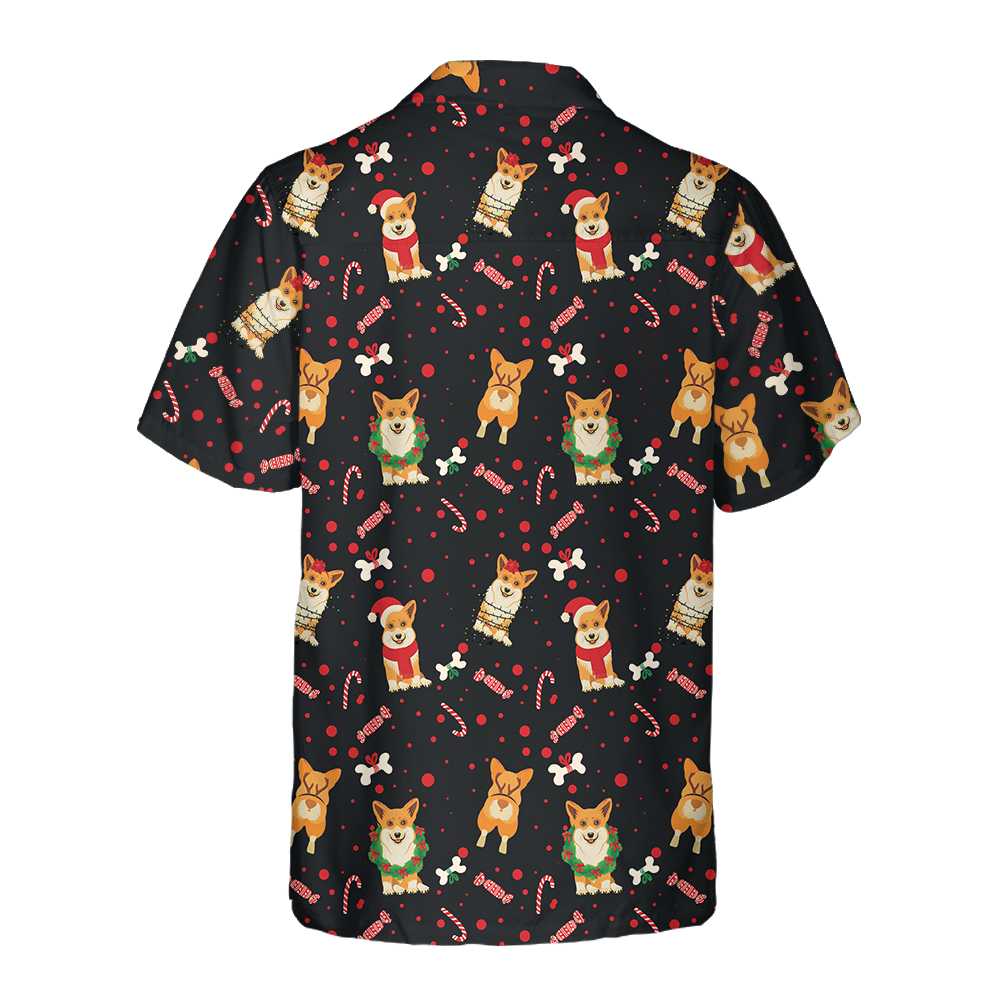 Christmas Corgis Dog Hawaiian Shirt, Funny Dog Christmas Shirt, Best Gift For Christmas,Dog lover, Friend, Family
