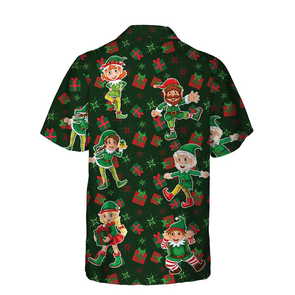 Christmas Elf Party Hawaiian Shirt, Funny Elf Christmas Shirt, Best Xmas Gift Idea, Best Christmas Gift For lover, Friend, Family