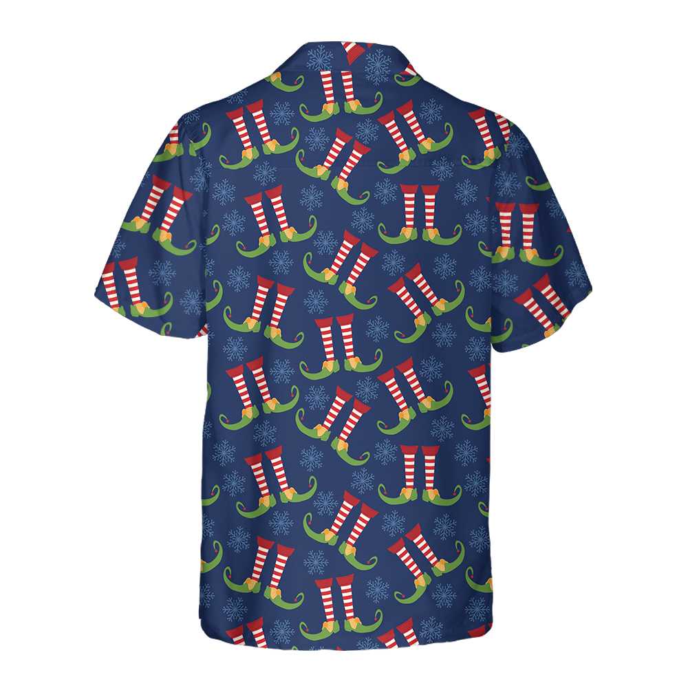 Christmas Elves Legs Hawaiian Shirt, Funny Elf Christmas Shirt, Best Christmas Gift Idea, Best Christmas Gift For lover, Friend, Family