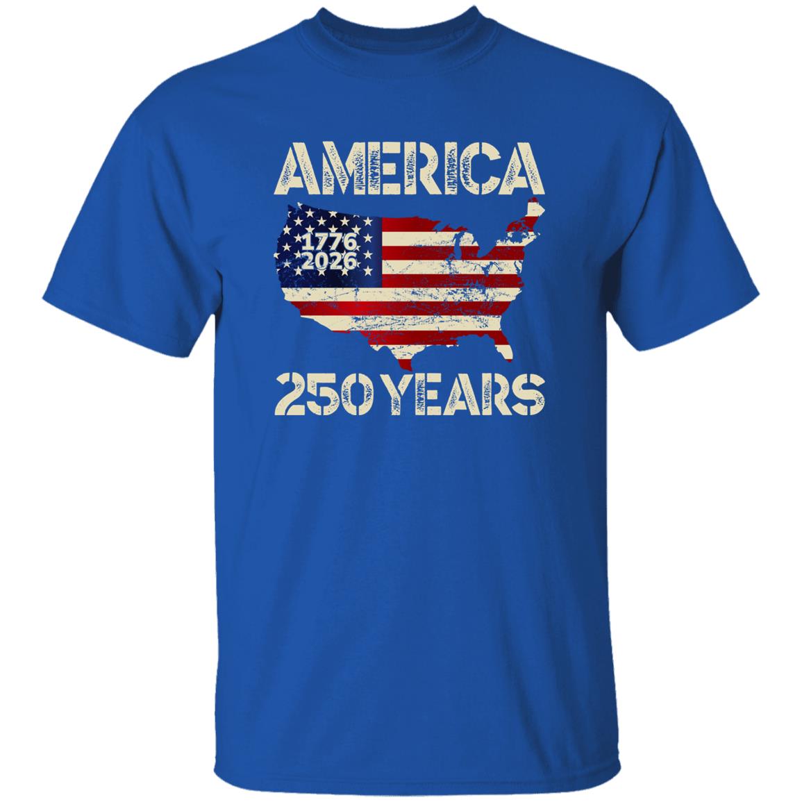 250 Years America Anniversary 250th Independence Day Dark Shirt HA75 897364