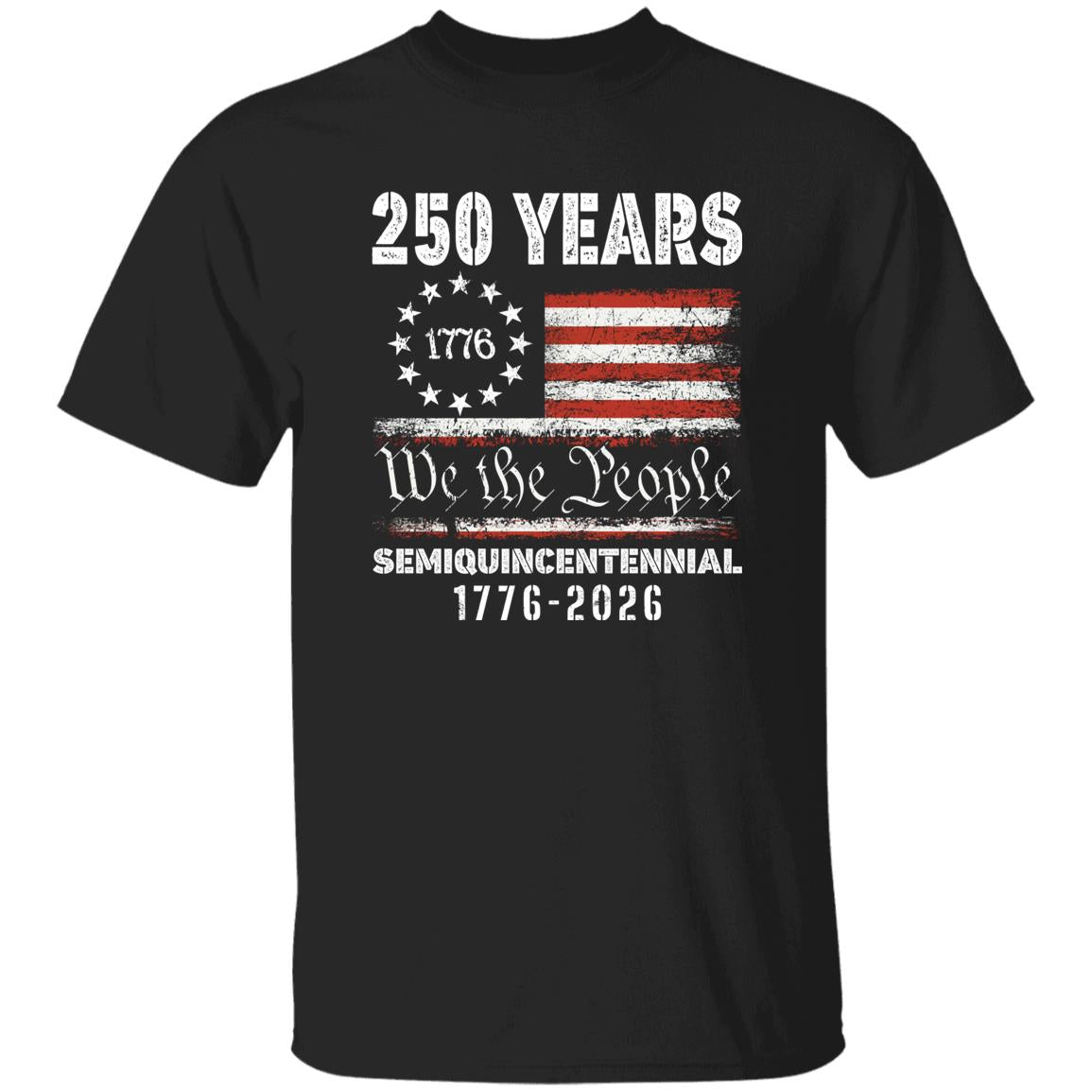 Celebrate Our America 250th Anniversary United States Semiquincentennial Dark Shirt HA75 897410