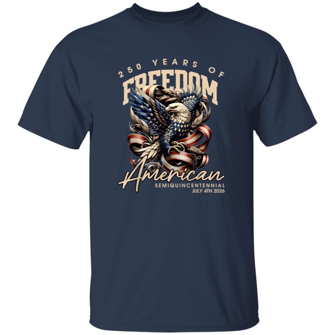 250 Years Of Freedom American Dark Shirt TH10 894535
