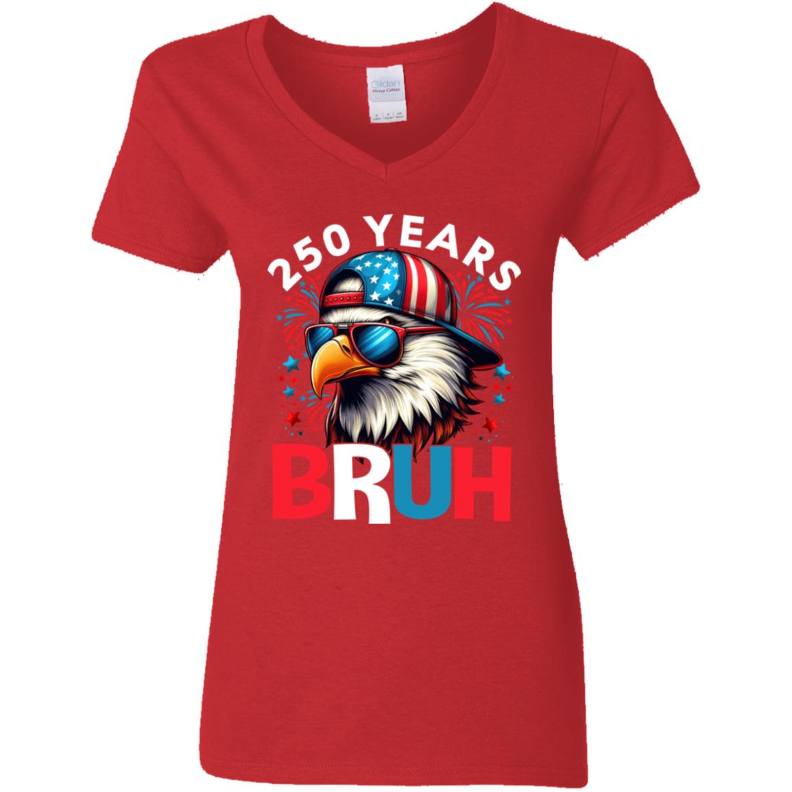 250 Years USA Bruh 250th Birthday 1776-2026 Eagle Flag Dark Shirt HA75 897318