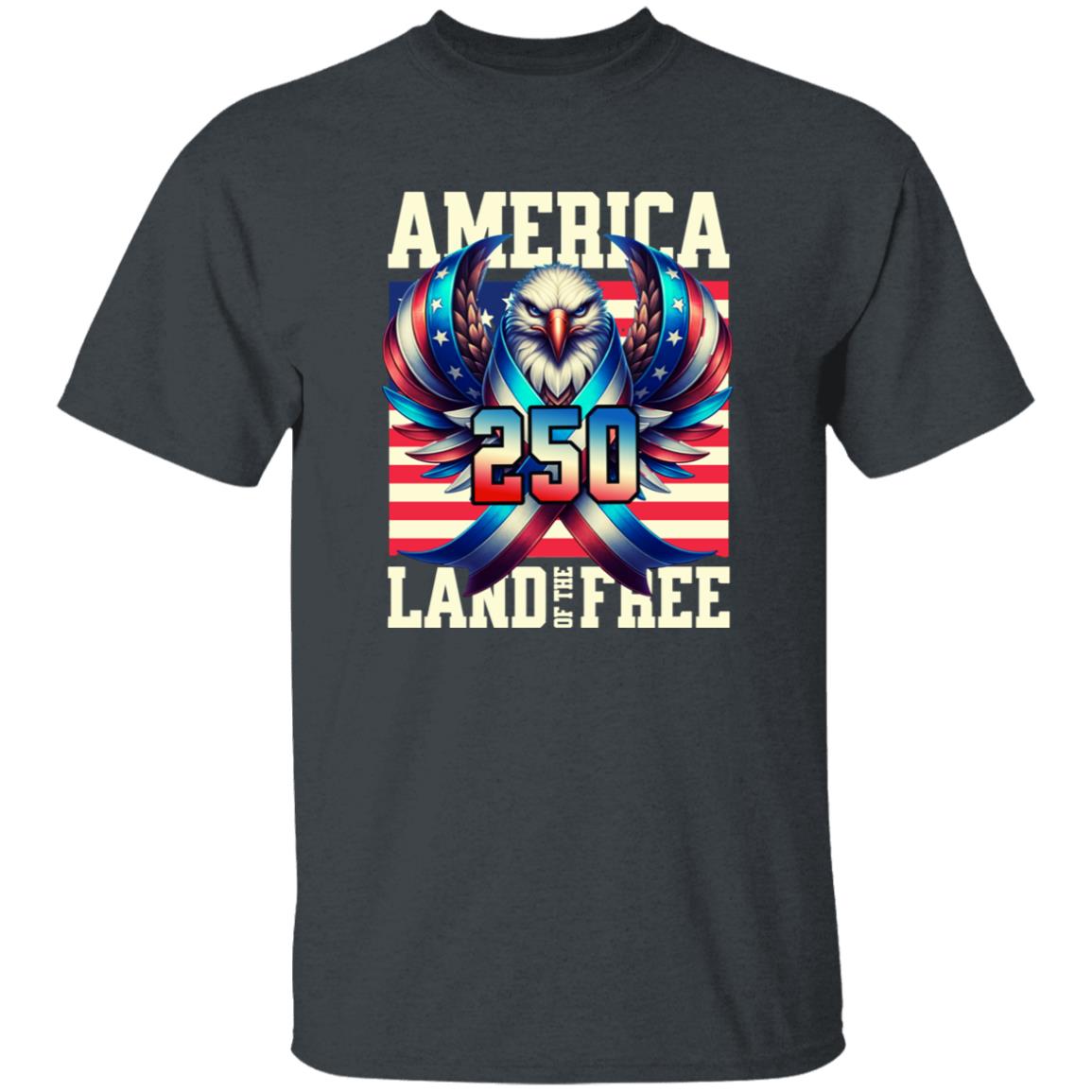 America 250 USA Freedom Liberty Dark Shirt HA75 897284