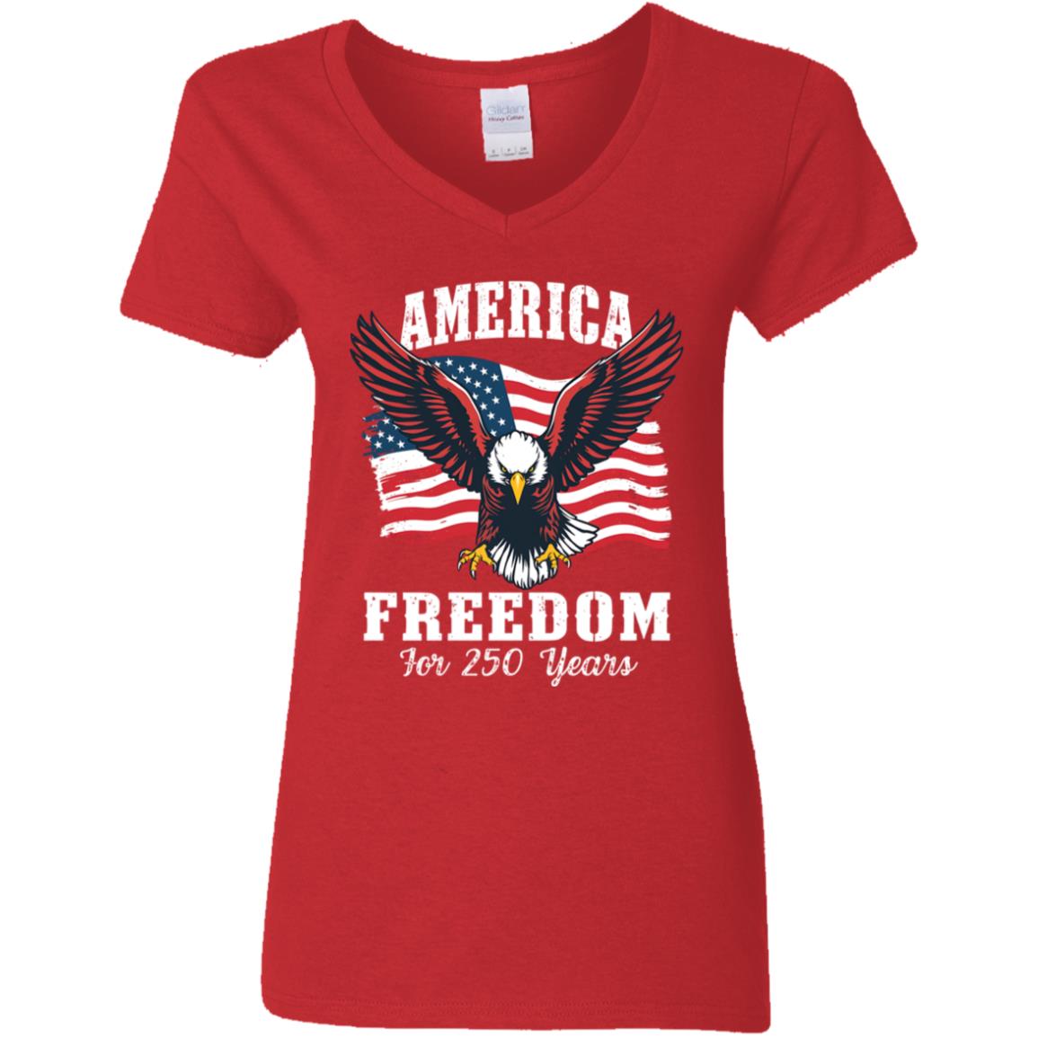 America 250 Years of Freedom Patriotic Eagle Flag Dark Shirt HA75 897136