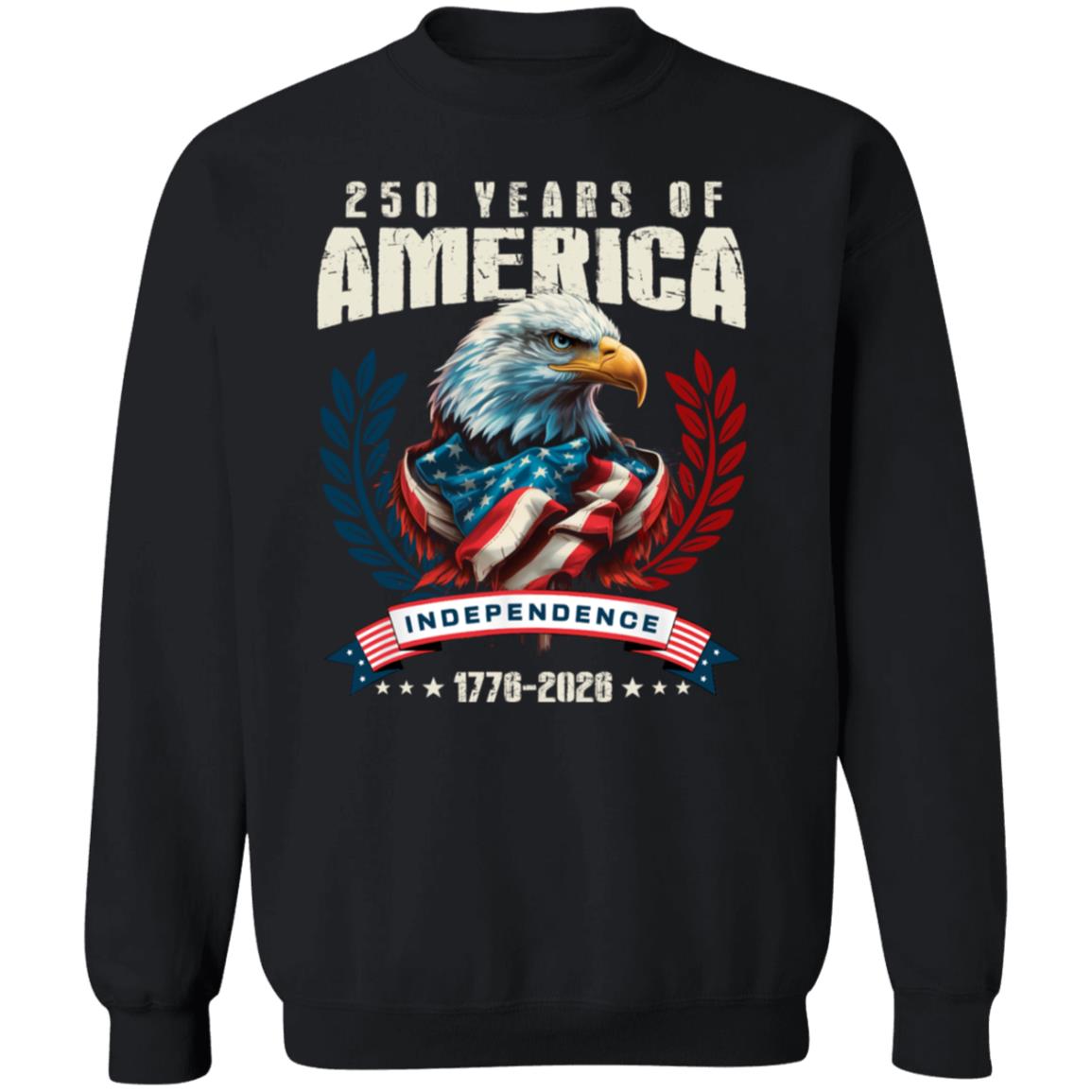 America 250 Years Eagle Independence Day Patriotic Dark Shirt LM32 895255