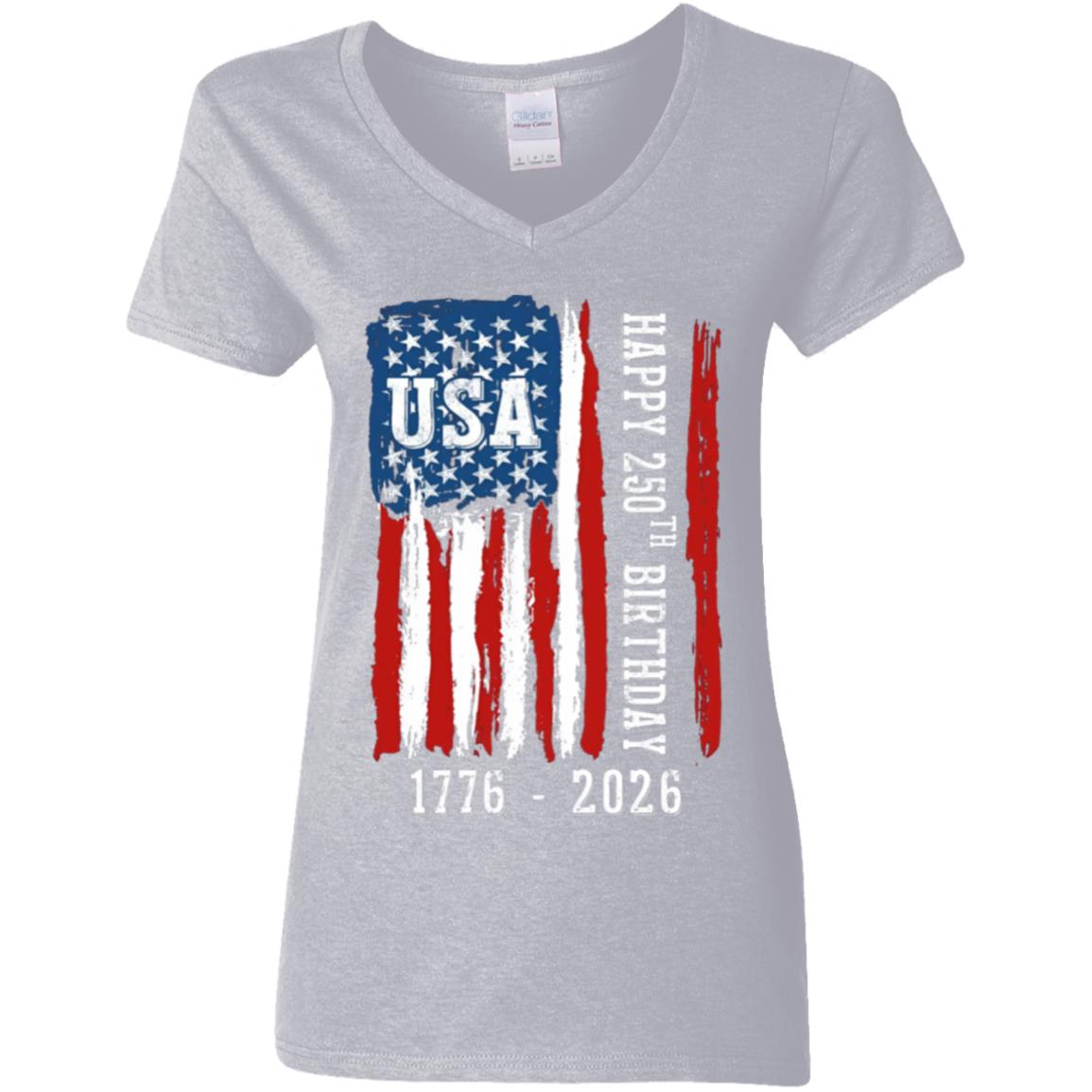 Happy 250th Birthday America Flag Bright Shirt LM32 895283