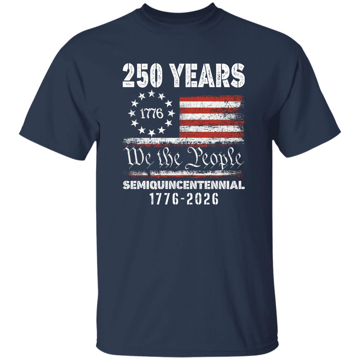 Celebrate Our America 250th Anniversary United States Semiquincentennial Dark Shirt HA75 897410