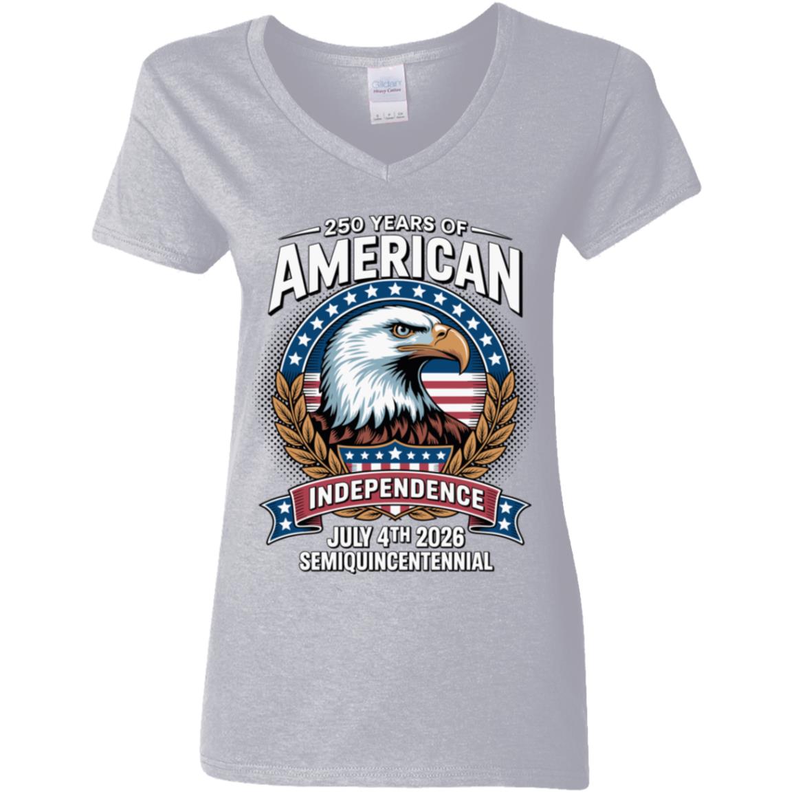 American 250 Years Independence Eagle - July 4th 2026 Dark Shirt LM32 895247