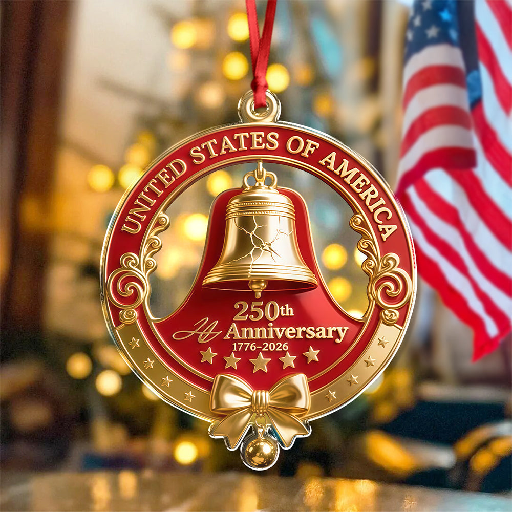 America 250th Anniversary 1776 - 2026 Acrylic Ornament CH07 899238