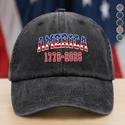 America 1776 - 2026 Baseball Cap TH10 896303