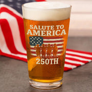 Salute To America 250th Veteran Beer Glass Happy America 250 Gifts CH07 896728