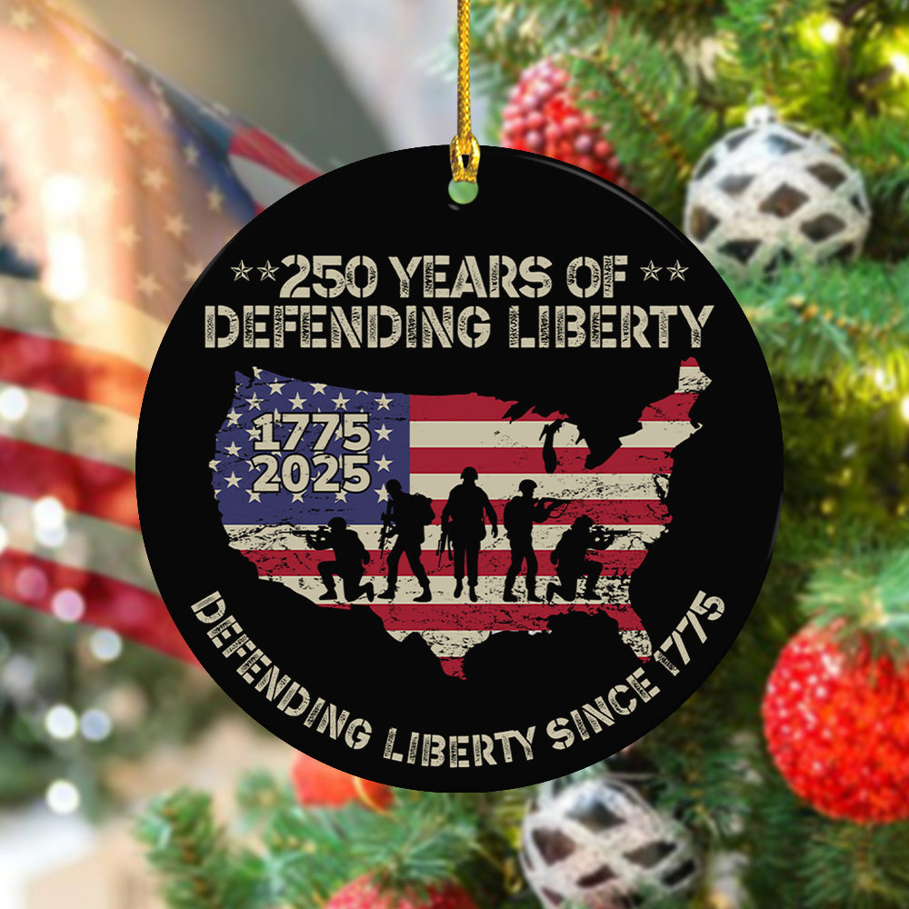 250 Years Of Defending Liberty Ceramic Ornament TH10 894691