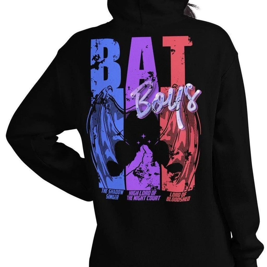 A Court Of Thorns And Roses Merch Bat Boys Hoodie ACOTAR Merch Gifts For Friends - Thriftgiftshop