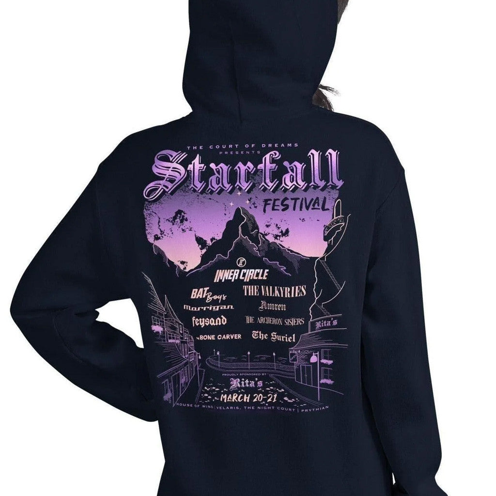 A Court Of Thorns And Roses Merch Starfall Festival Hoodie ACOTAR Merch Gifts For Friends - Thriftgiftshop