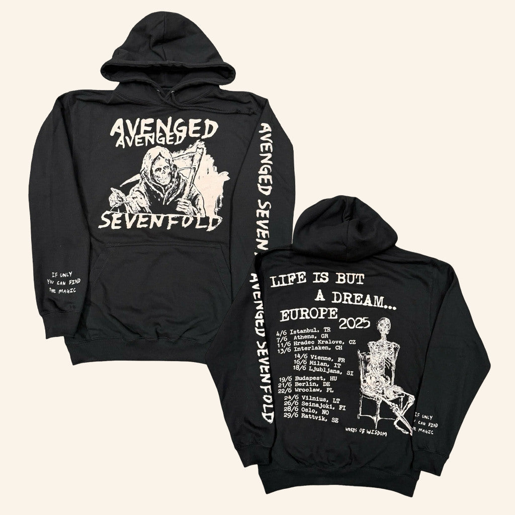 A7X World Merch Avenged Sevenfold Europe Tour Libad Hoodie Xmas Presents For Him - Thriftgiftshop