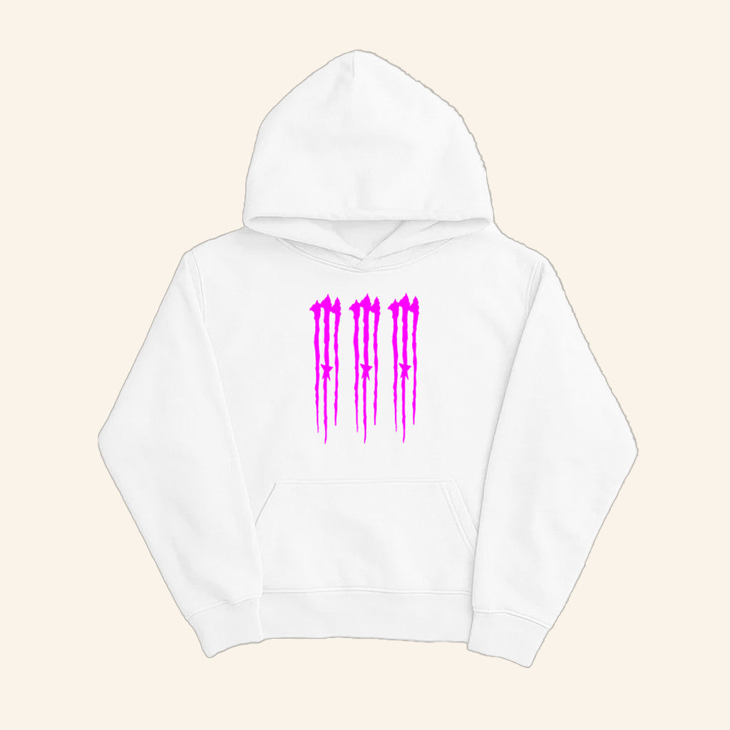 Ac1d Star Club Merch Ac1d Monst3r White Hoodie Gifts Ideas For Sisters - Thriftgiftshop