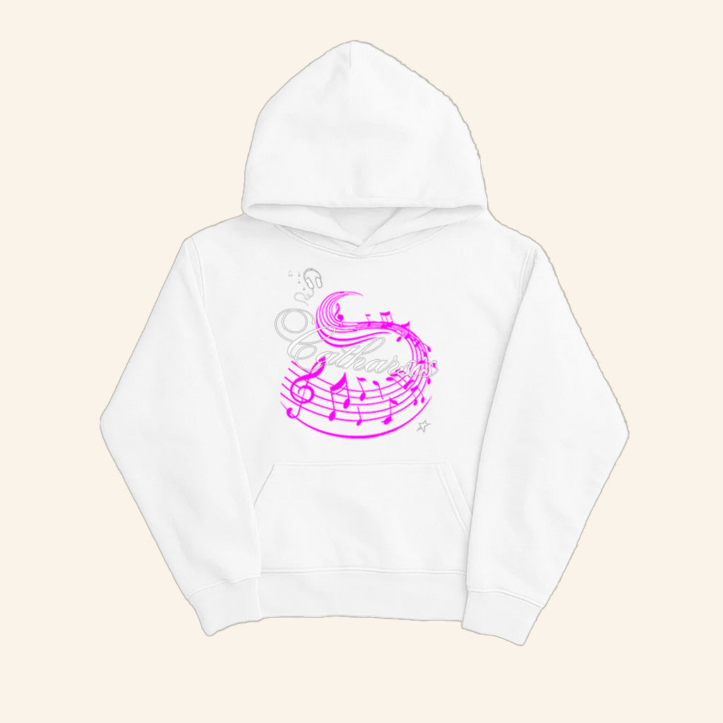 Ac1d Star Club Merch Catharsis White Hoodie Cool Gifts For Girlfriend - Thriftgiftshop