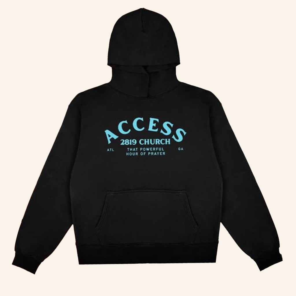 Access 2819 Merch Access Black Hoodie Unique Christian Gifts For Him - Thriftgiftshop