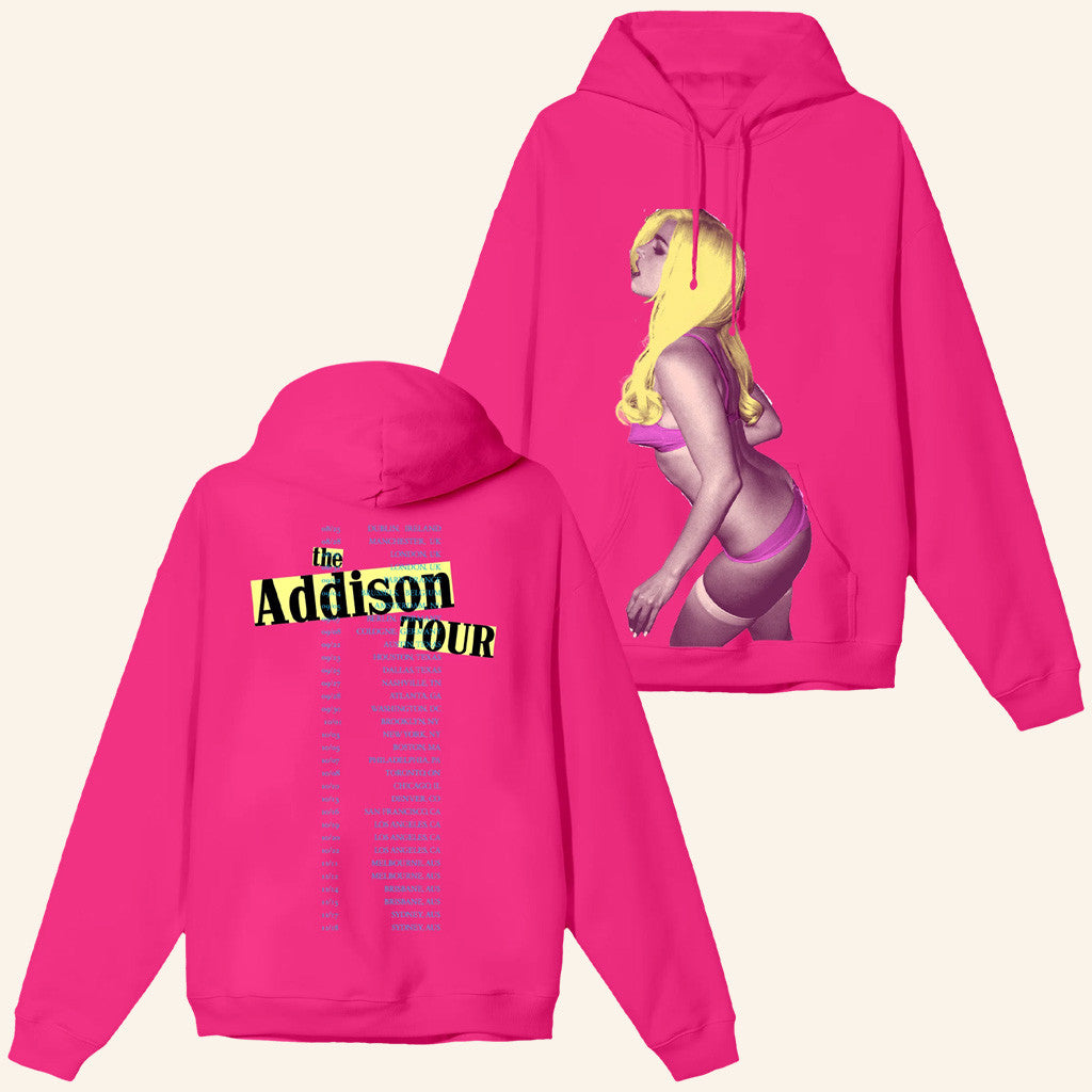 Addison Rae Merch The Addison Tour Hoodie Cool Gifts For Music Lovers - Thriftgiftshop