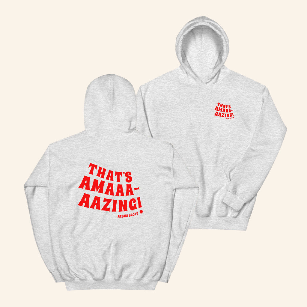 Aeshas Merch That's Amaaaazing Hoodie Christmas Gifts For Wife - Thriftgiftshop
