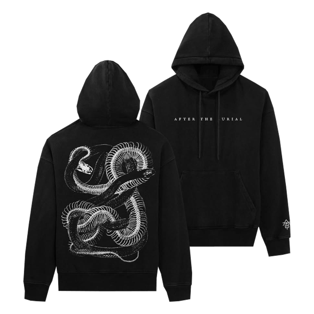 After The Burial Merch Serpentine Black Hoodie Gift Ideas For Husband - Thriftgiftshop