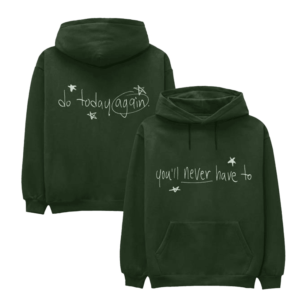 Alex Warren Merch Today Again Hoodie Gifts For People Who Like Music - Thriftgiftshop