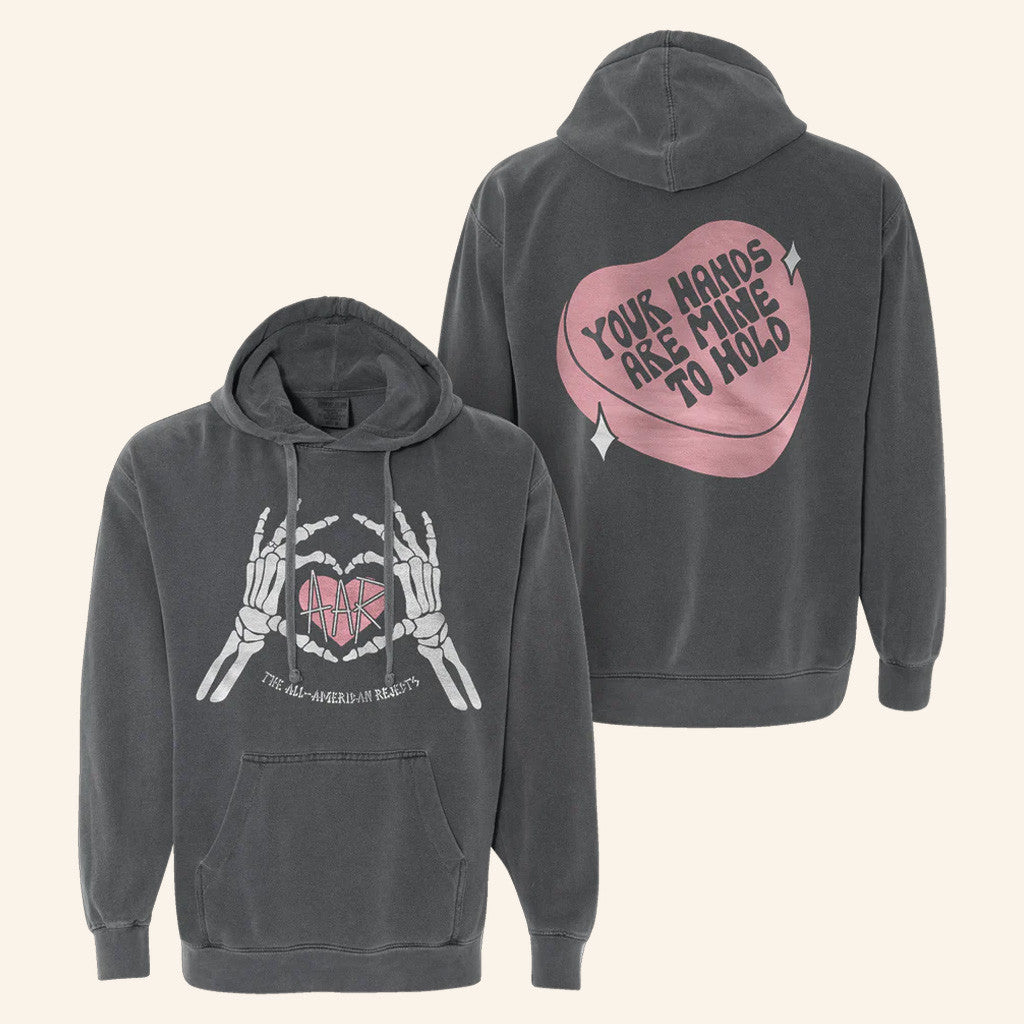 All American Rejects Merch Heart Hoodie Gifts For Besties - Thriftgiftshop