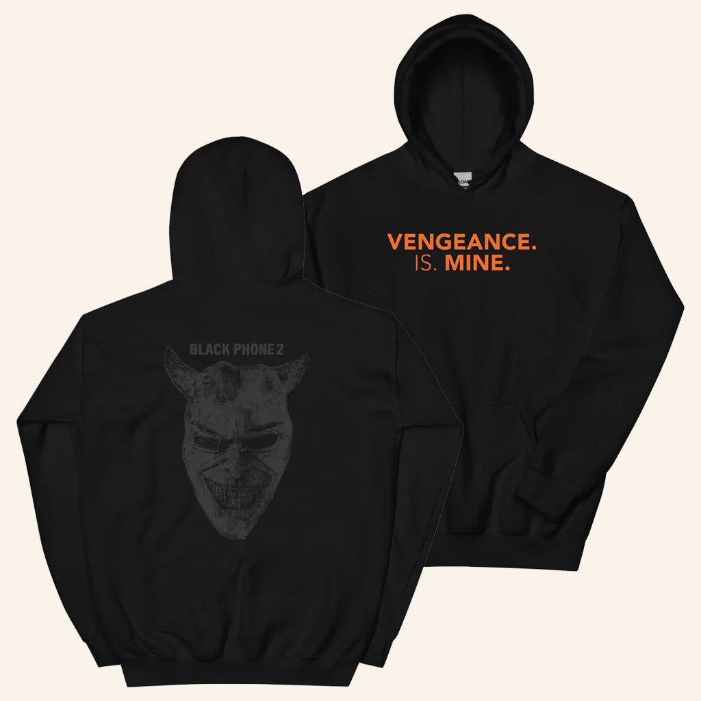 AMC Theatres Merch Black Phone 2 Vengeance Is Mine Hoodie Birthday Gift For Dad - Thriftgiftshop