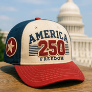 America 250 Freedom Hat Star Ball Cap Great Birthday Gifts For Veterans