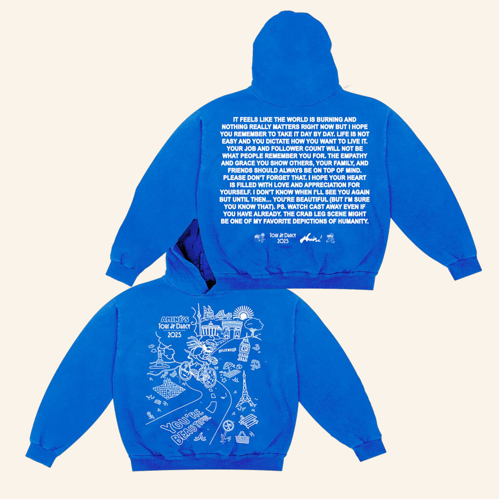 Amine Merch You're Beautiful Arc De Dance Tour Hoodie Xmas Gifts For Him - Thriftgiftshop