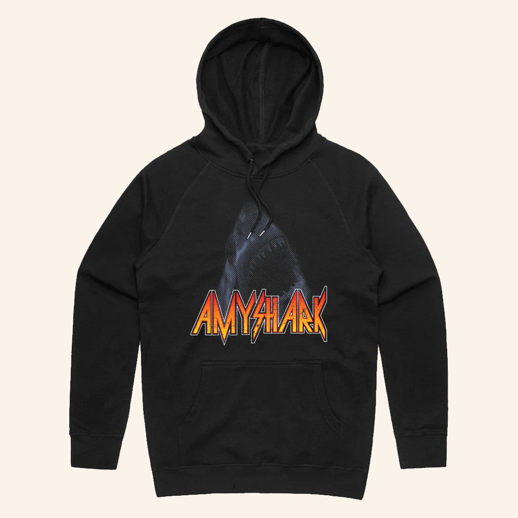 Amy Shark Merch Black Shark Hoodie Best Gifts For Music Lovers - Thriftgiftshop