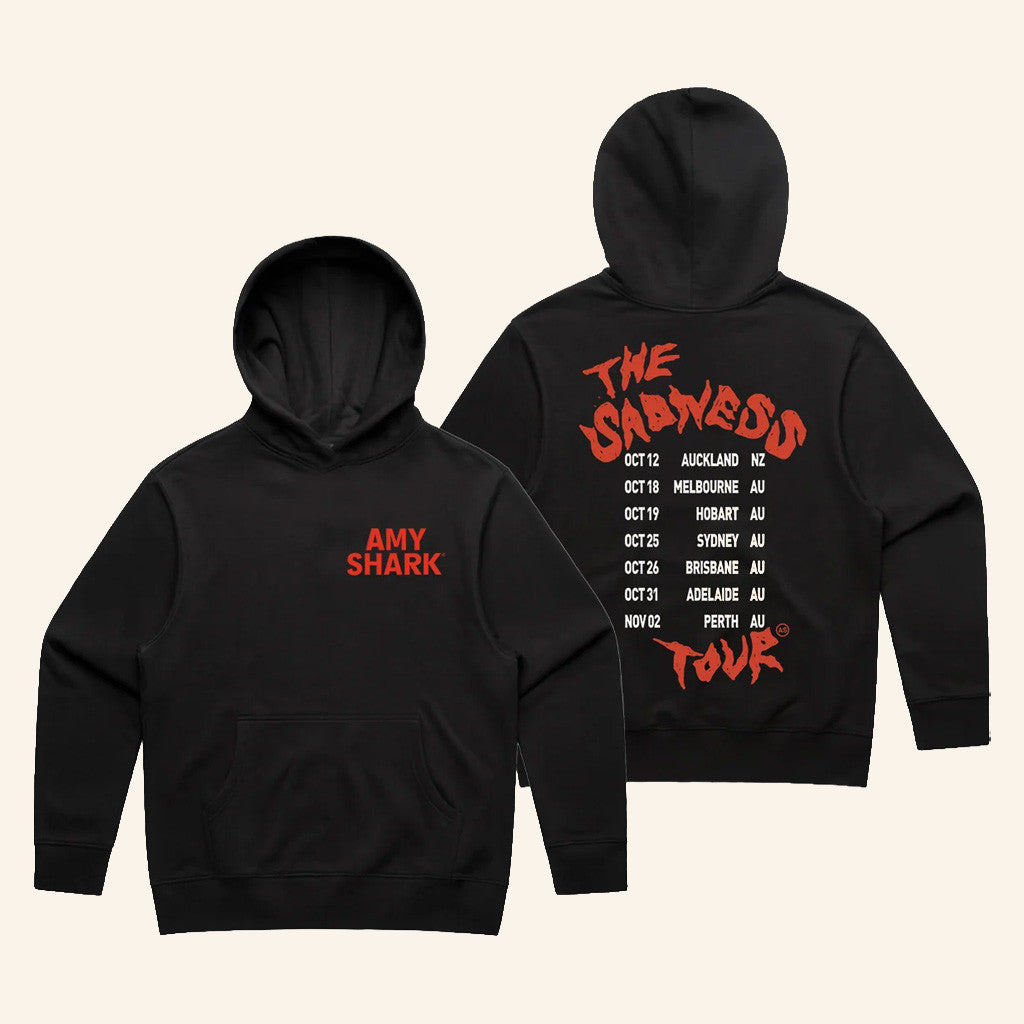 Amy Shark Merch The Sadness Tour Hoodie Christmas Gifts For Music Fans - Thriftgiftshop