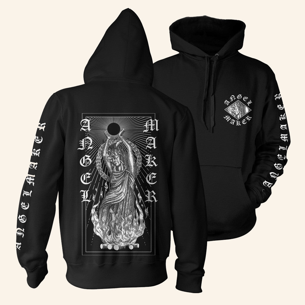 AngelMaker Merch Burning Witch Hoodie Christmas Gifts For Him - Thriftgiftshop