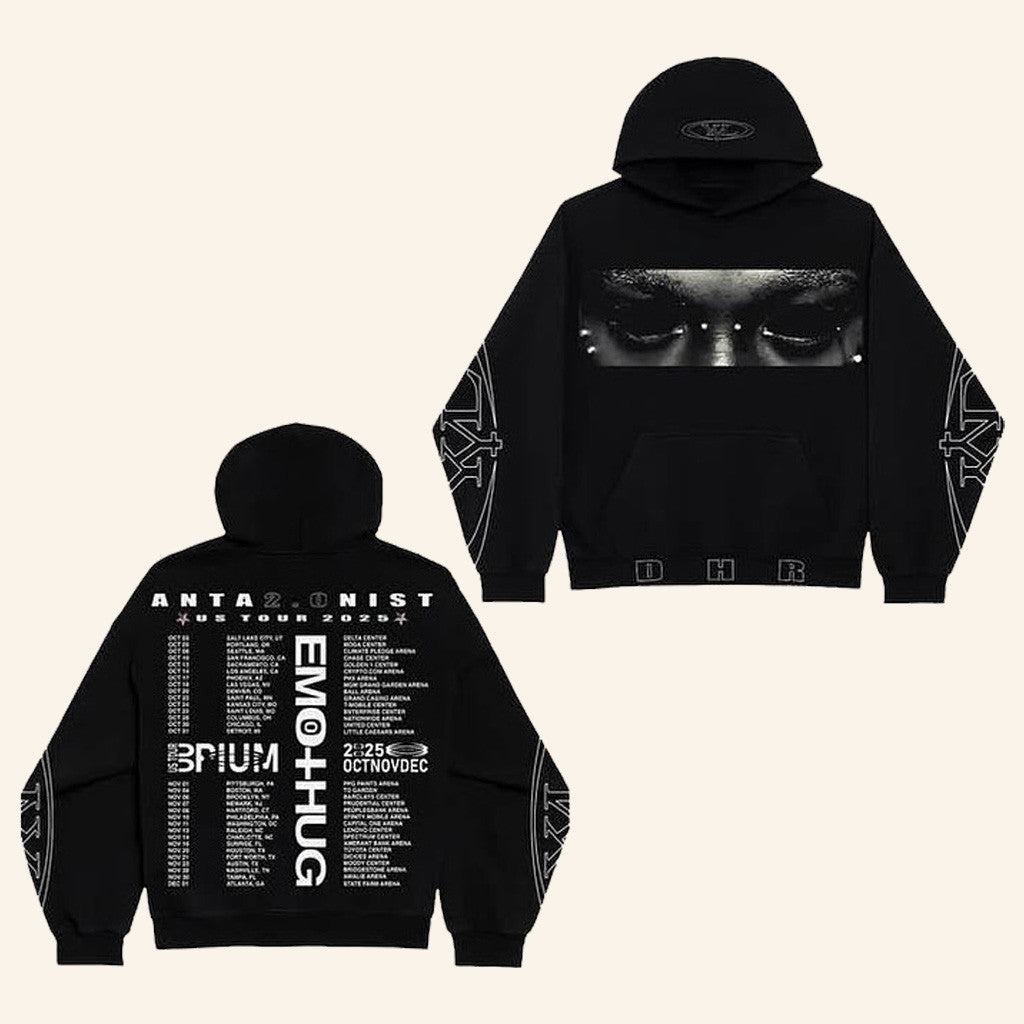 Antagonist 2 0 Merch Playboi Carti 1 1 US Tour 2025 Hoodie Christmas Gifts For Him - Thriftgiftshop