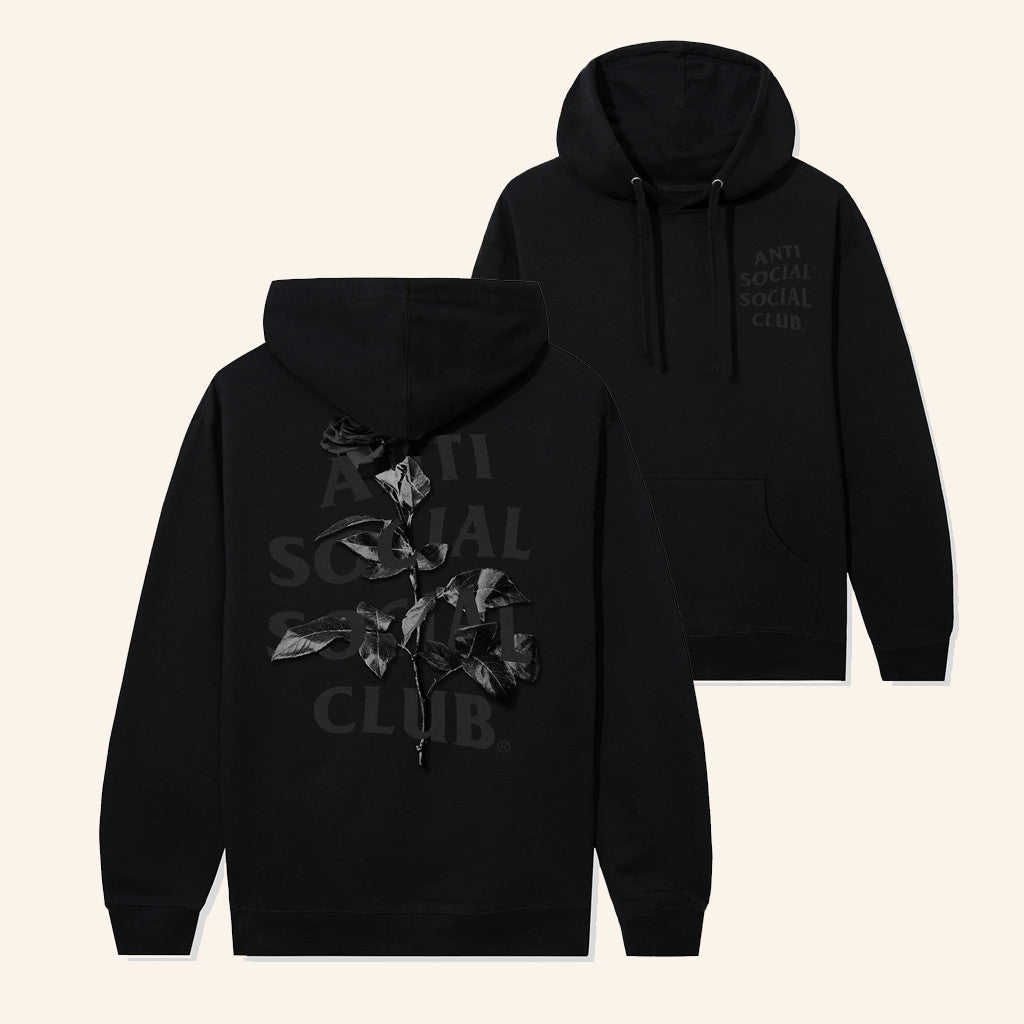 Anti Social Social Club Merch ASSC Hell O Rose Hoodie Christmas Gifts For Him - Thriftgiftshop