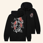 Anti Social Social Club Merch ASSC Koi Garden Hoodie Christmas Gifts For Girlfriend - Thriftgiftshop