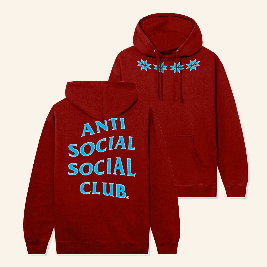 Anti Social Social Club Merch ASSC Nordr Frost Hoodie Christmas Gift Ideas For Friends - Thriftgiftshop