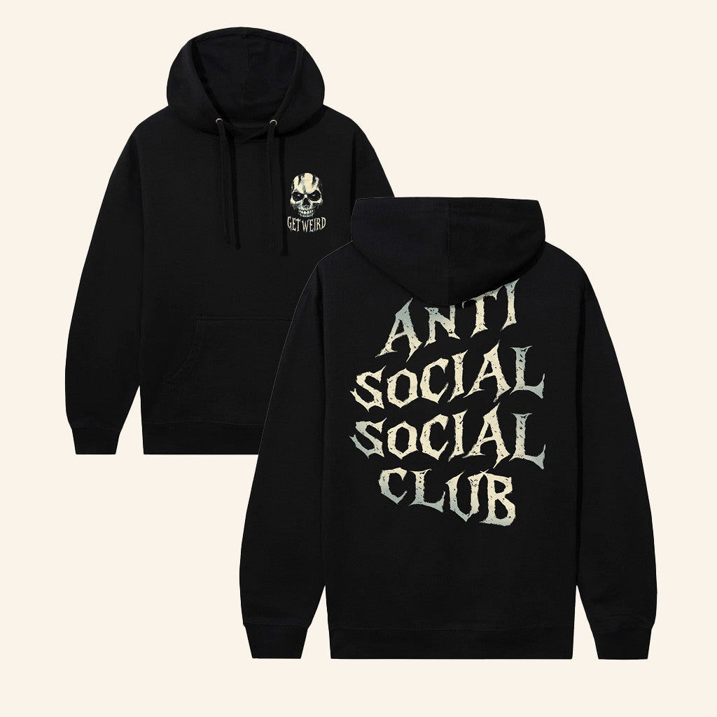 Anti Social Social Club Merch Assc Weird Demons Hoodie Best Gifts For Friends - Thriftgiftshop