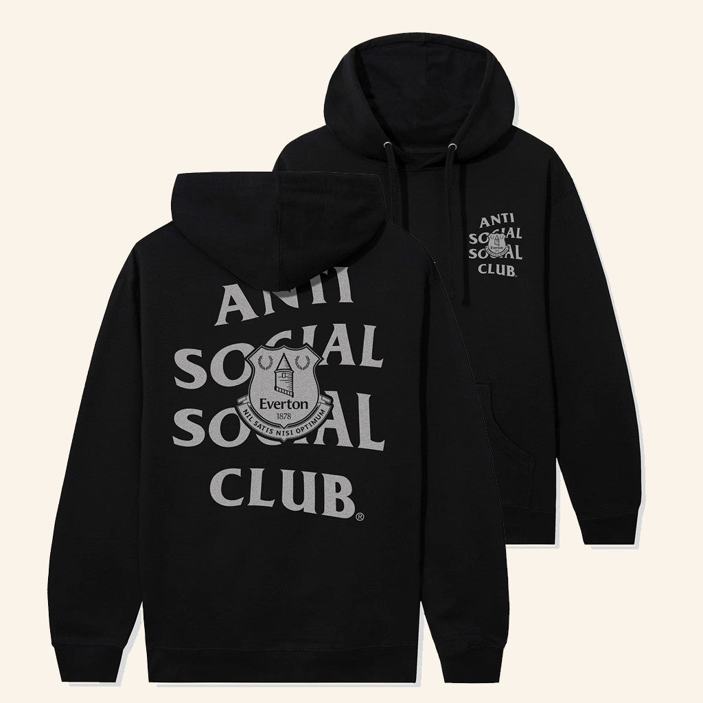 Anti Social Social Club Merch ASSC X Everton FC Blues Hoodie Gifts For Girlfriend - Thriftgiftshop