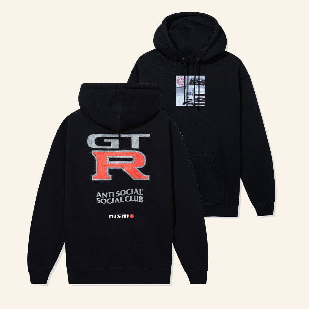 Anti Social Social Club Merch ASSC X Nissan GT R Hoodie Dad Christmas Gifts - Thriftgiftshop