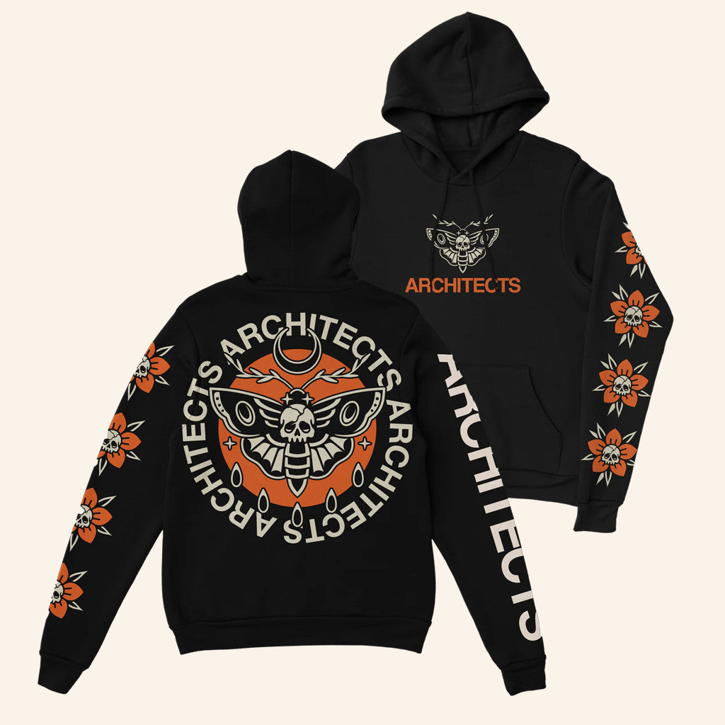 Architects Merch Deaths Head Black Hoodie Christmas Gifts For Sister - Thriftgiftshop