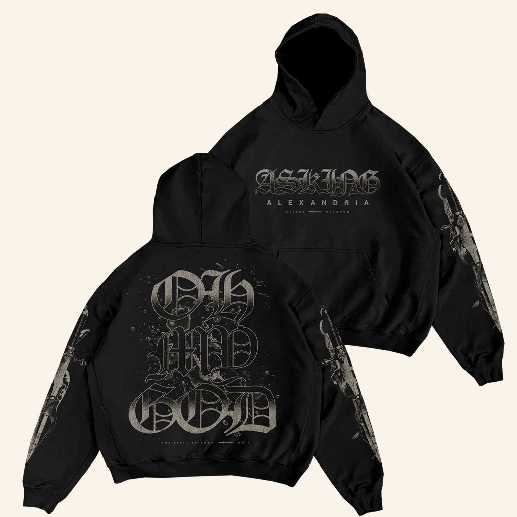 Asking Alexandria Merch OMG Hoodie Christmas Gifts For Rock Fans - Thriftgiftshop