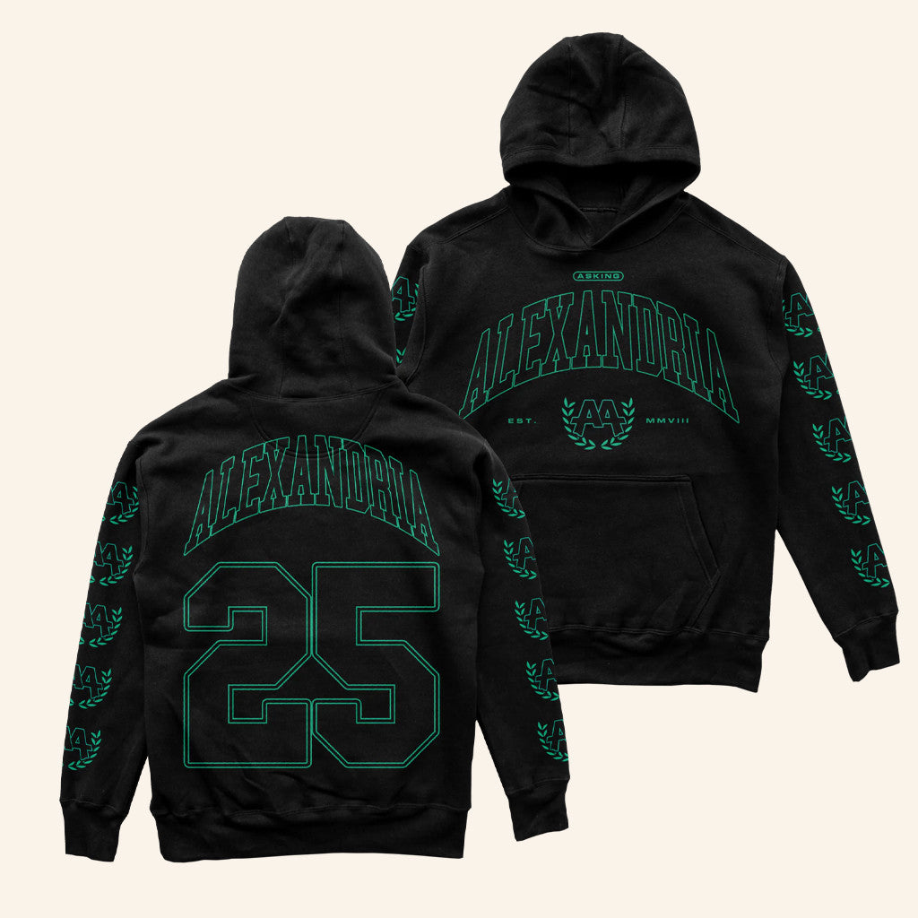 Asking Alexandria Merch Varsity Hoodie Best Gifts For Rock Fans - Thriftgiftshop