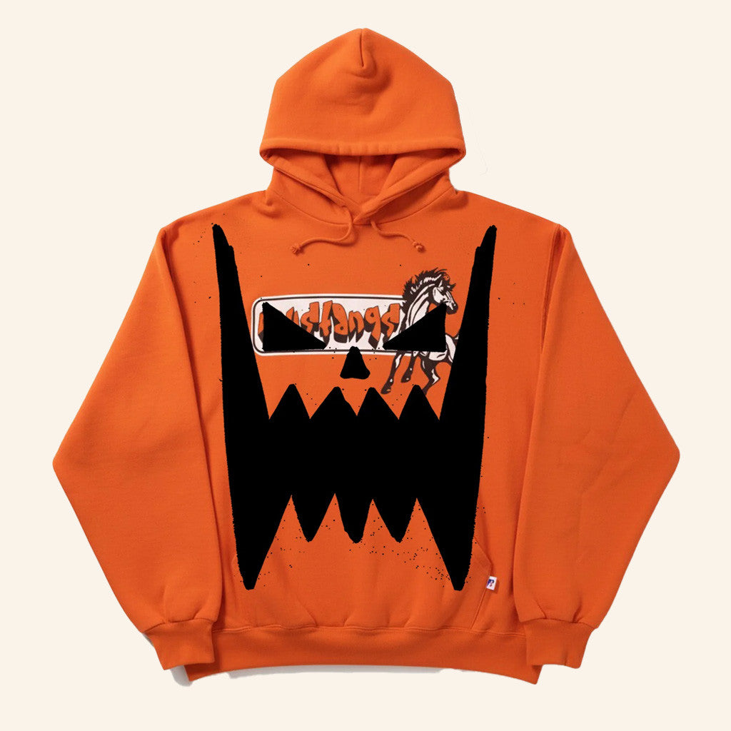 Asspizza Merch Pumpkin Face Revived Hoodie Christmas Gift Ideas For Friends - Thriftgiftshop