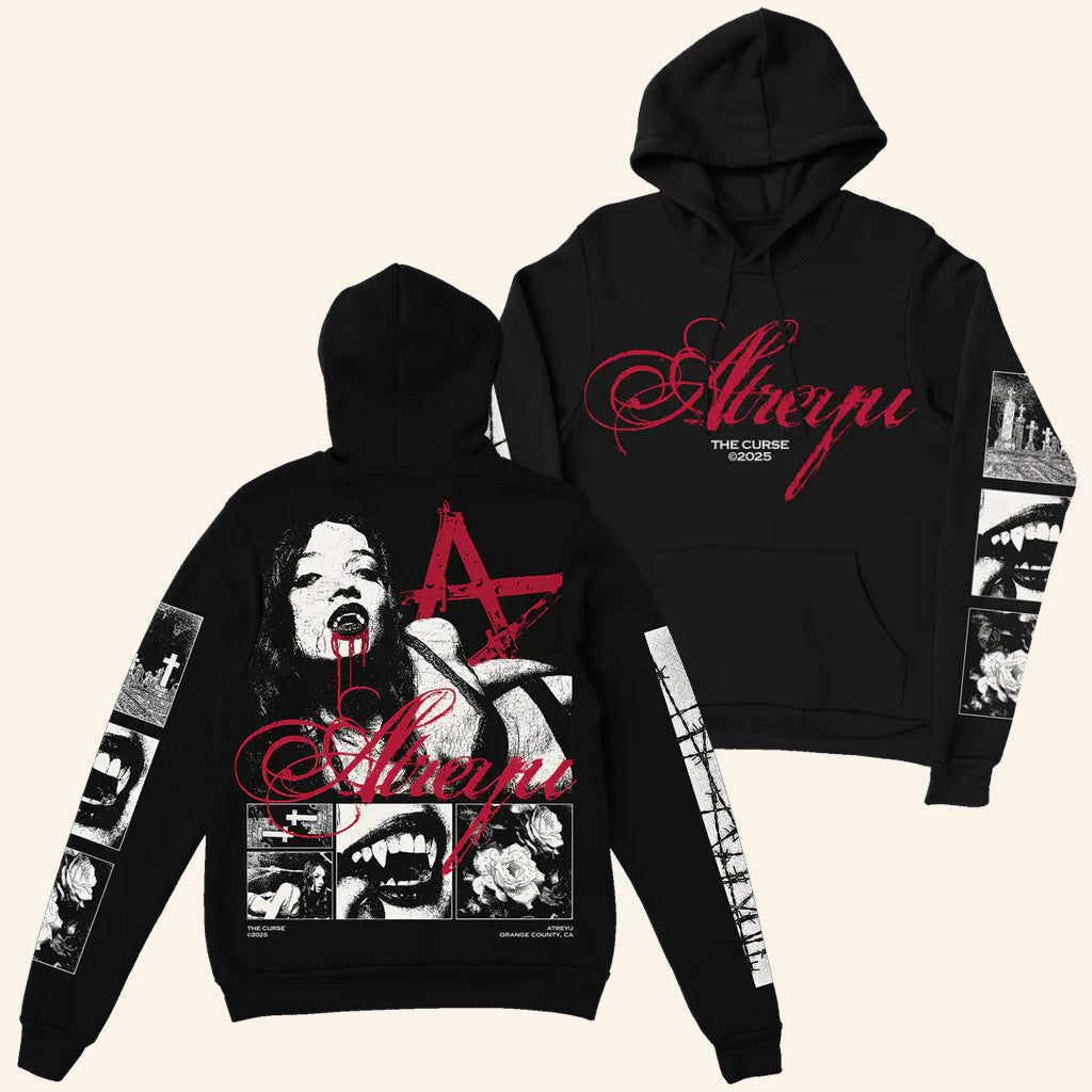 Atreyu Merch The Curse 2025 Hoodie Gift Ideas For Husband - Thriftgiftshop