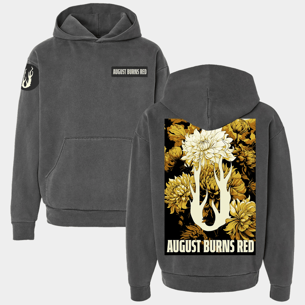 August Burns Red Merch Flower Hoodie August Burns Red Hoodie Gift Ideas For Friends - Thriftgiftshop