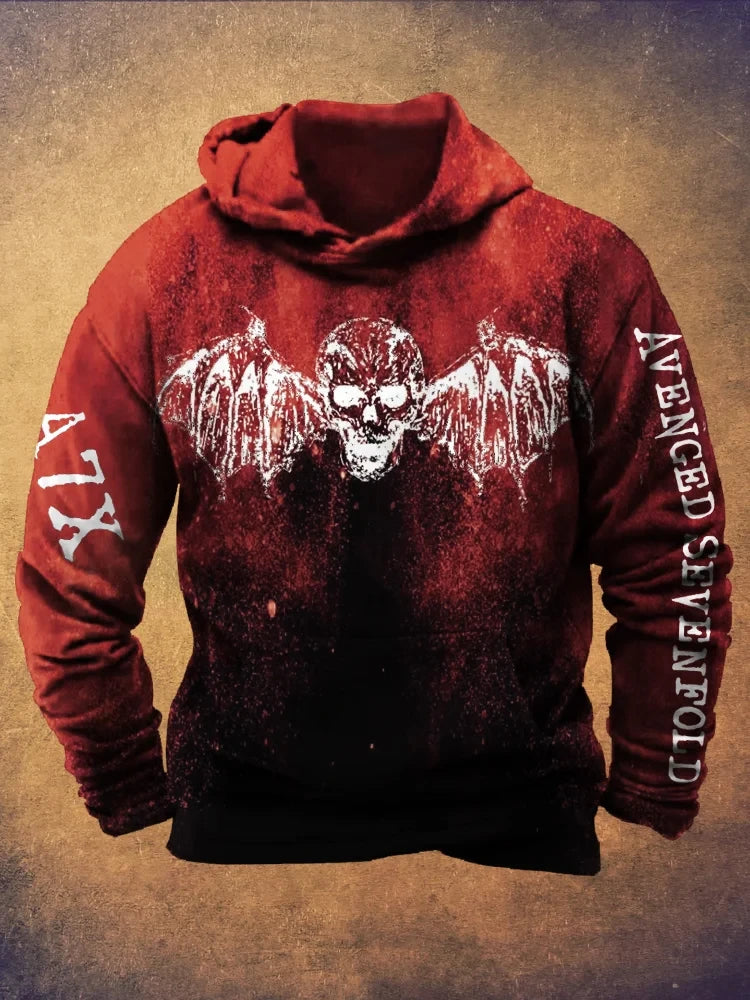 Avenged Sevenfold Merch Avenged Sevenfold Band A7Z Hoodie Gifts For Music Fans Gift for Brother - Thriftgiftshop