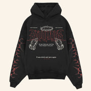 Bad Omens Merch Bad Omens Dethrone Hoodie Gifts For Husband - Thriftgiftshop