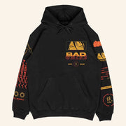 Bad Omens Merch Bad Omens Sharingan Black Hoodie Gifts For Boyfriend - Thriftgiftshop